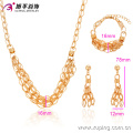63394 Xuping fashion Elegant luxury noble jewelry set with 18K gold plated